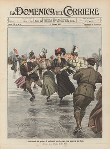 Skøjteløb er dagens underholdning og er nu på mode næsten overalt.